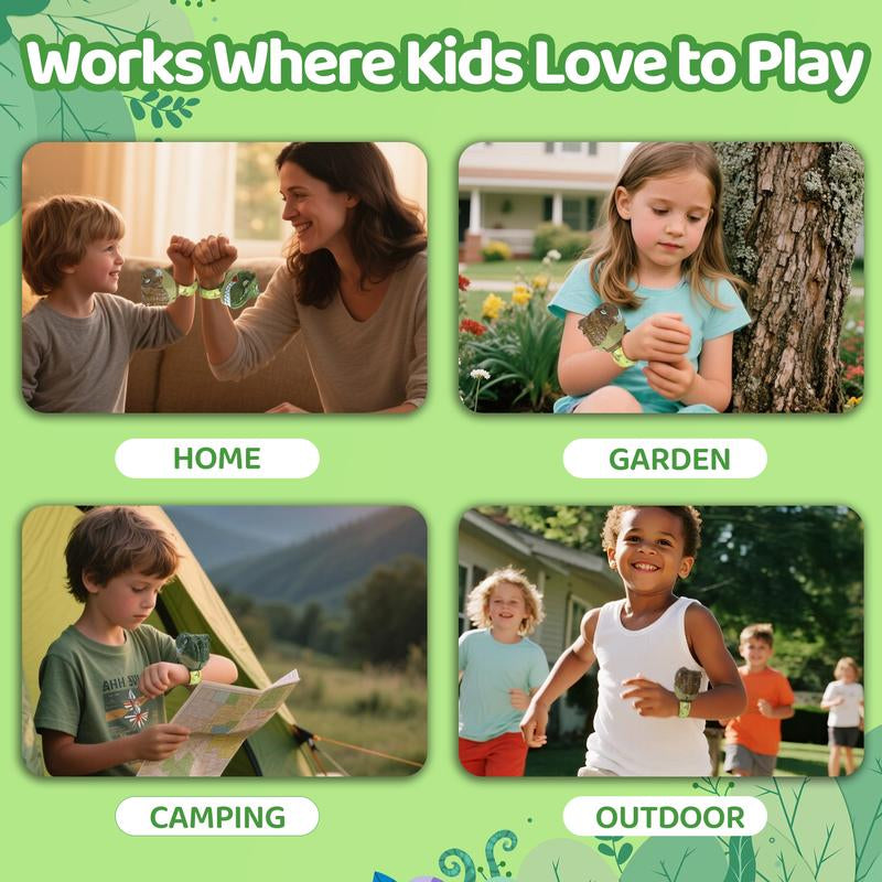 Vvinca Walkie Talkies for Kids - 2 Pack Toys for Boys Girls Age 3-5 5-7 8-12 T-Rex Adjustable Strap Long Range Clear Sound Walkie Talkie Outdoor Camping Christmas Birthday Gifts for Toddlers