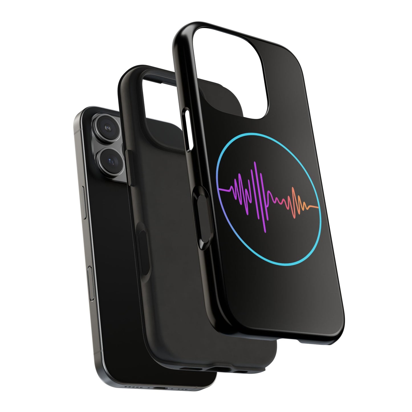 Colorful Soundwave Tough Phone Cases for Music Lovers, Durable Phone Covers, Gifts for Musicians, Unique Phone Accessories, Vibrant [...]