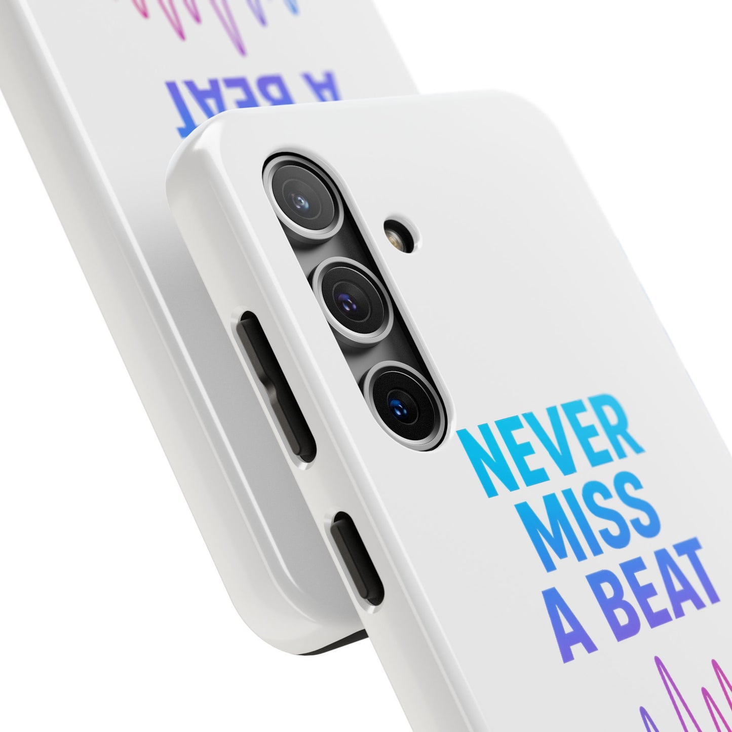 Durable Phone Cases with Motivational Design, Gifts for Music Lovers, Fitness Enthusiasts, and Trendsetters