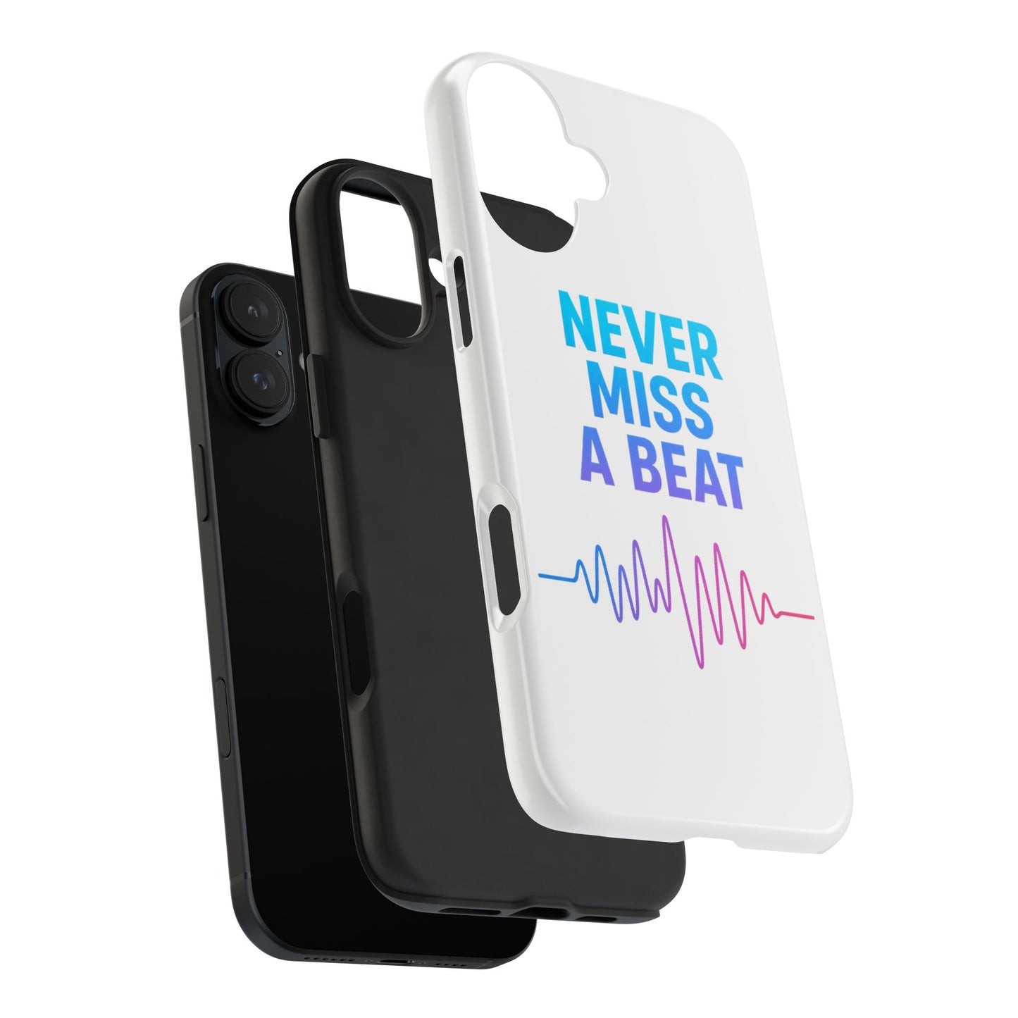 Durable Phone Cases with Motivational Design, Gifts for Music Lovers, Fitness Enthusiasts, and Trendsetters