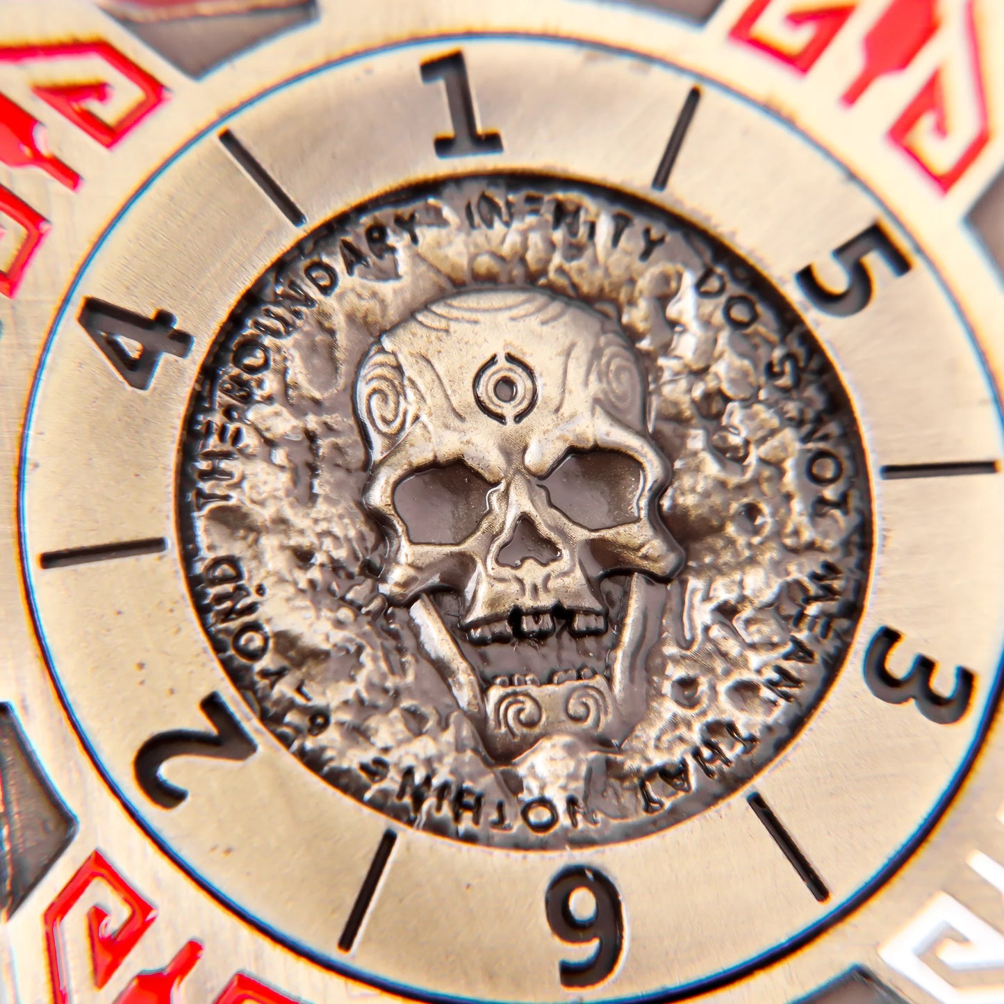 Six-Sided Gyro Dice，Dnd Metal Dice,Six Metal Dice ，Fantasy Gyro Dice，Dragon Polyhedral Dice.