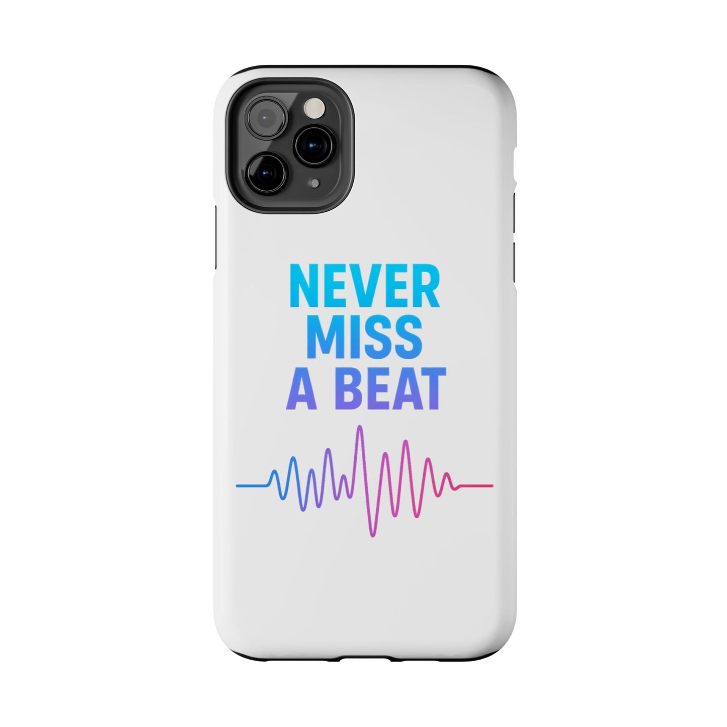 Durable Phone Cases with Motivational Design, Gifts for Music Lovers, Fitness Enthusiasts, and Trendsetters