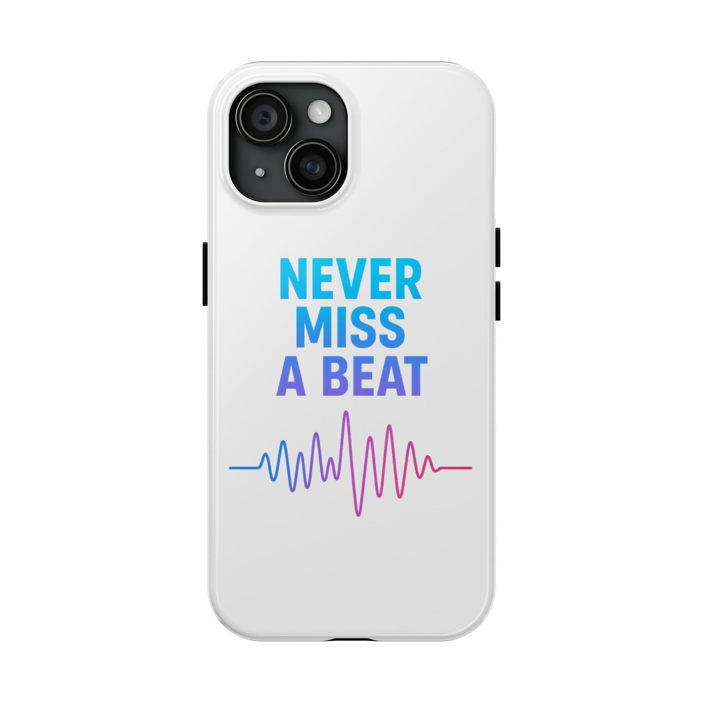 Durable Phone Cases with Motivational Design, Gifts for Music Lovers, Fitness Enthusiasts, and Trendsetters