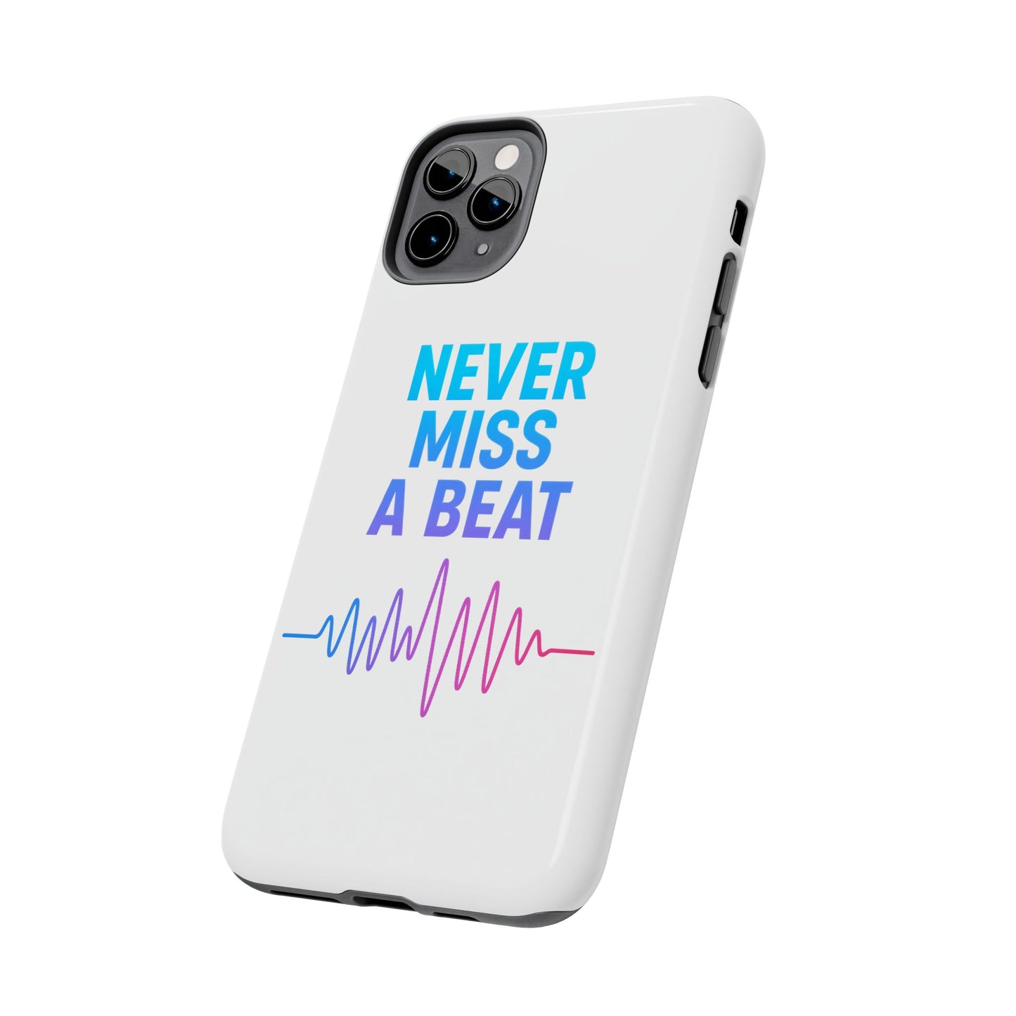 Durable Phone Cases with Motivational Design, Gifts for Music Lovers, Fitness Enthusiasts, and Trendsetters