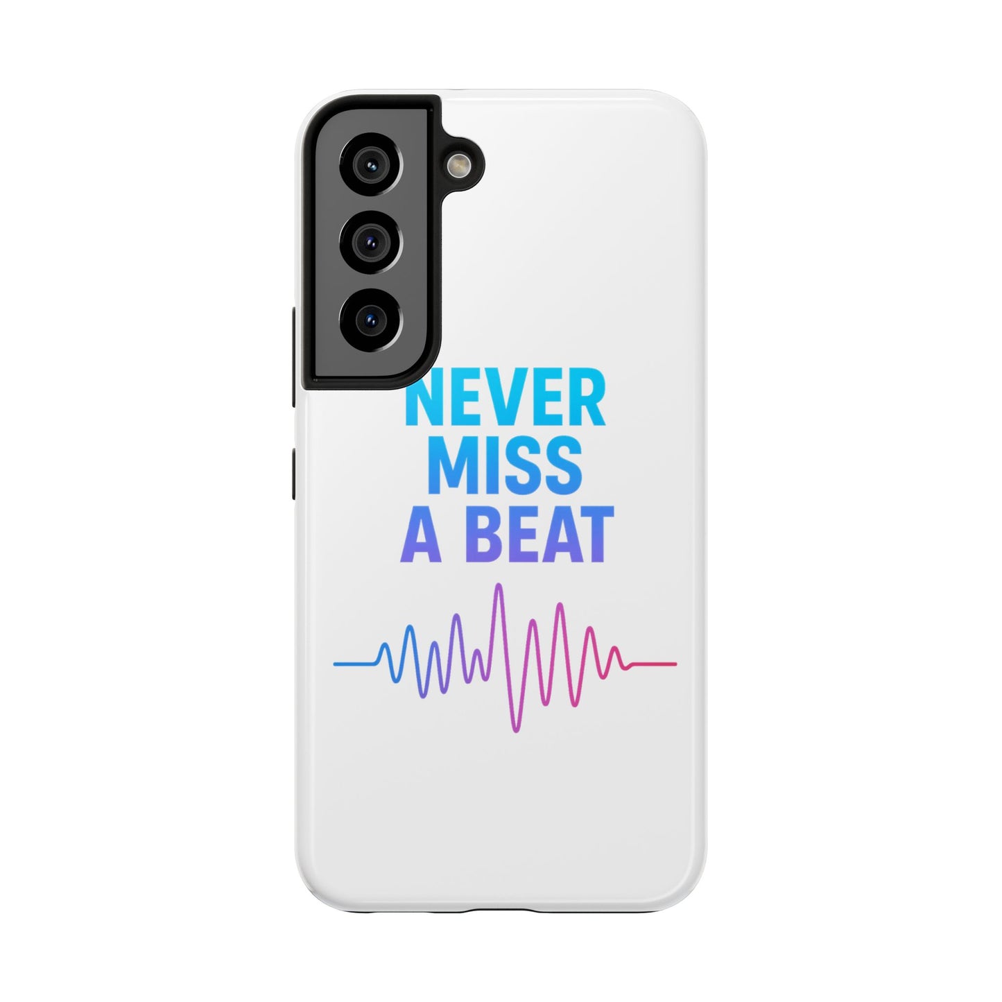 Durable Phone Cases with Motivational Design, Gifts for Music Lovers, Fitness Enthusiasts, and Trendsetters