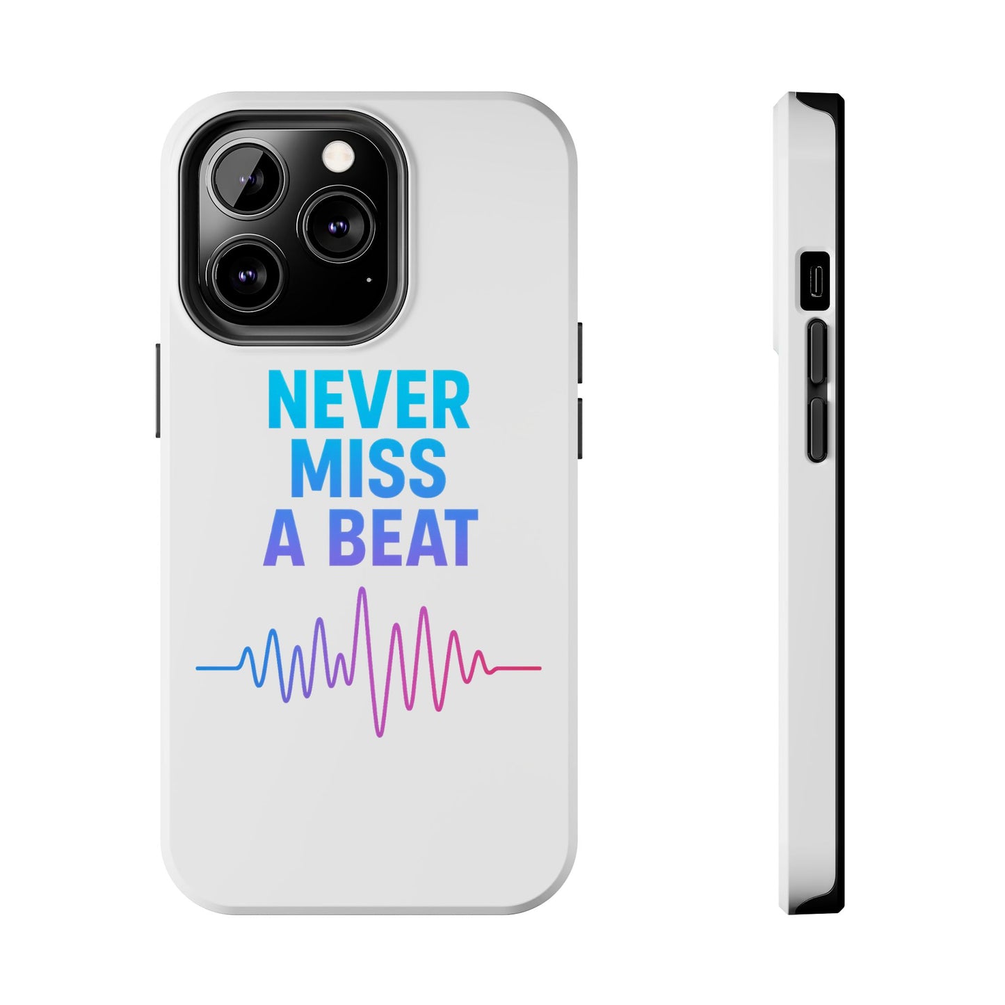 Durable Phone Cases with Motivational Design, Gifts for Music Lovers, Fitness Enthusiasts, and Trendsetters