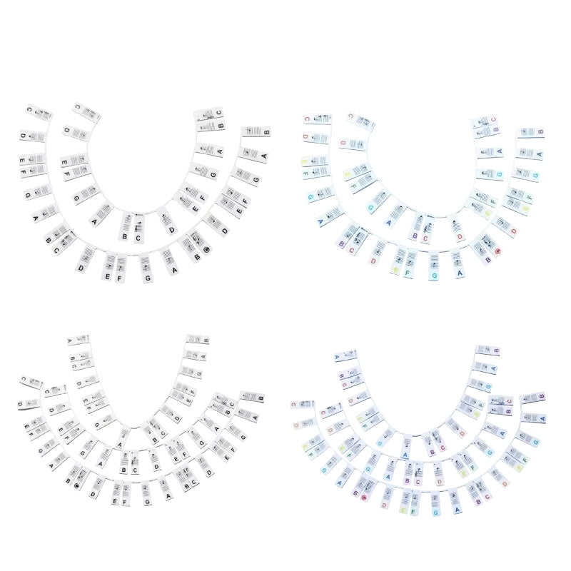 Piano Keyboard Stickers for 88/61 Key,Removable Piano Keyboard Note Labels for Learning Piano Notes Guide for Beginner.