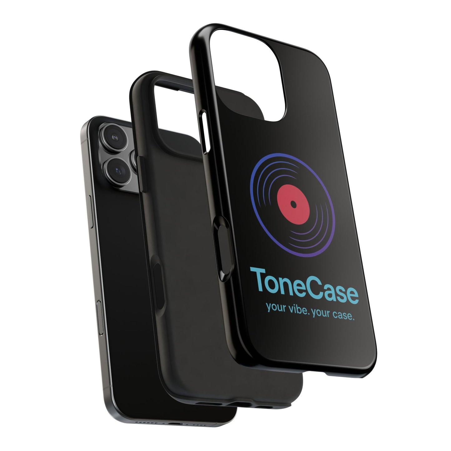 Vinyl Record Phone Case - Retro Accessories, Music Lover's Gift, Durable Protection, Unique Design, Fun Tech Gear