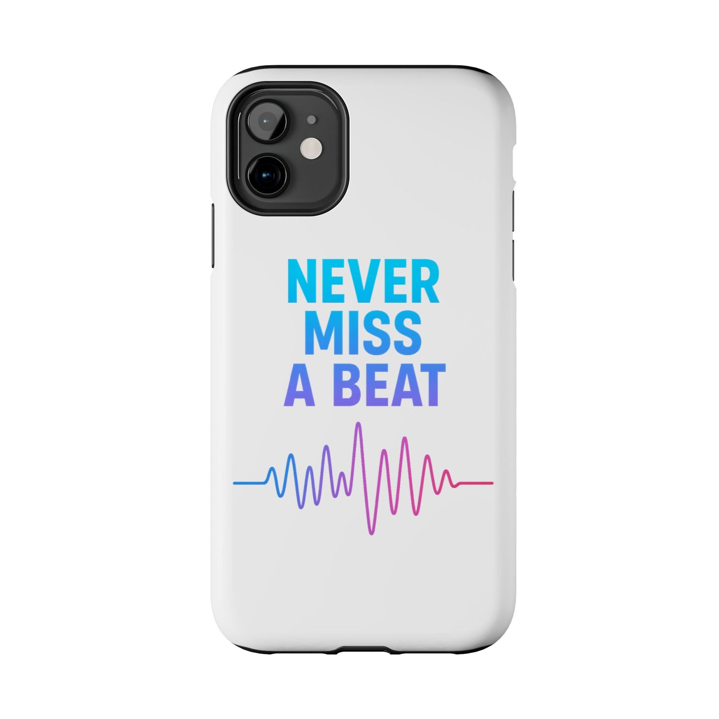Durable Phone Cases with Motivational Design, Gifts for Music Lovers, Fitness Enthusiasts, and Trendsetters
