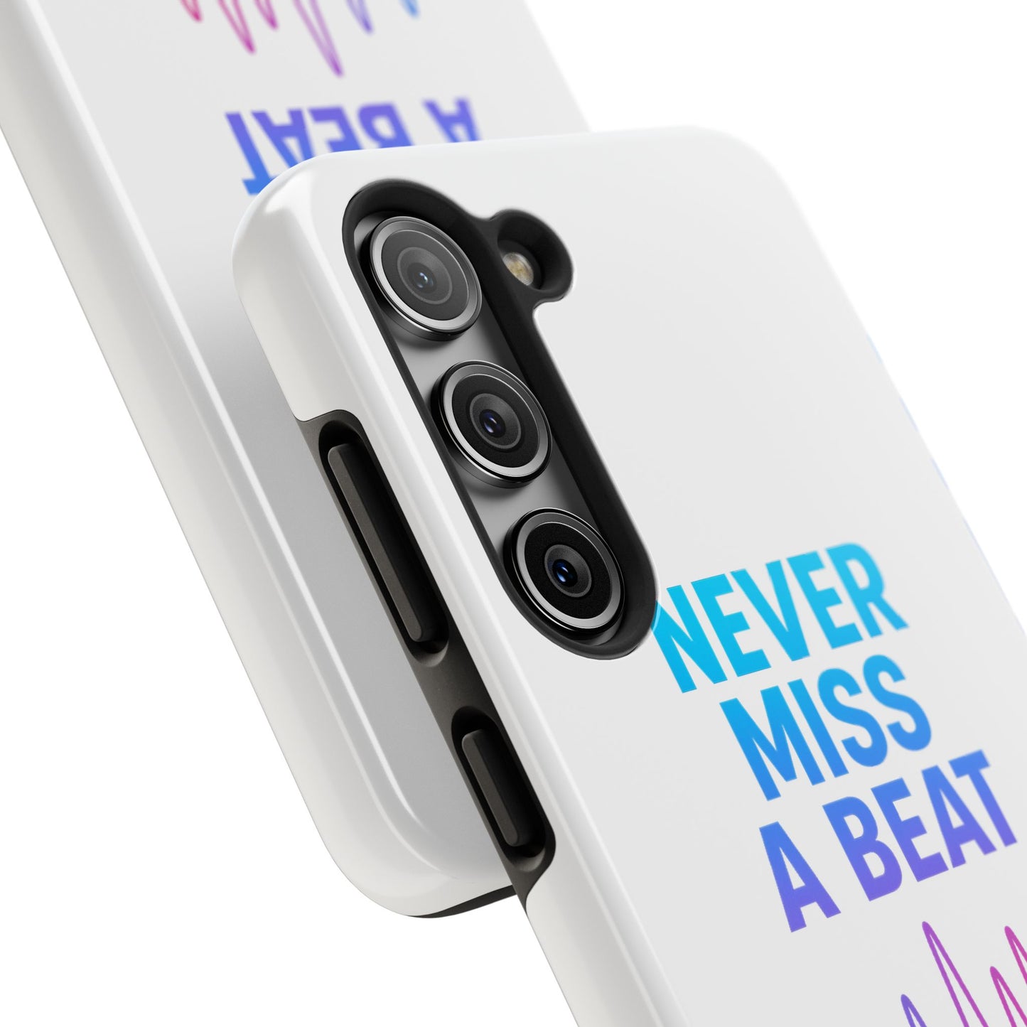 Durable Phone Cases with Motivational Design, Gifts for Music Lovers, Fitness Enthusiasts, and Trendsetters