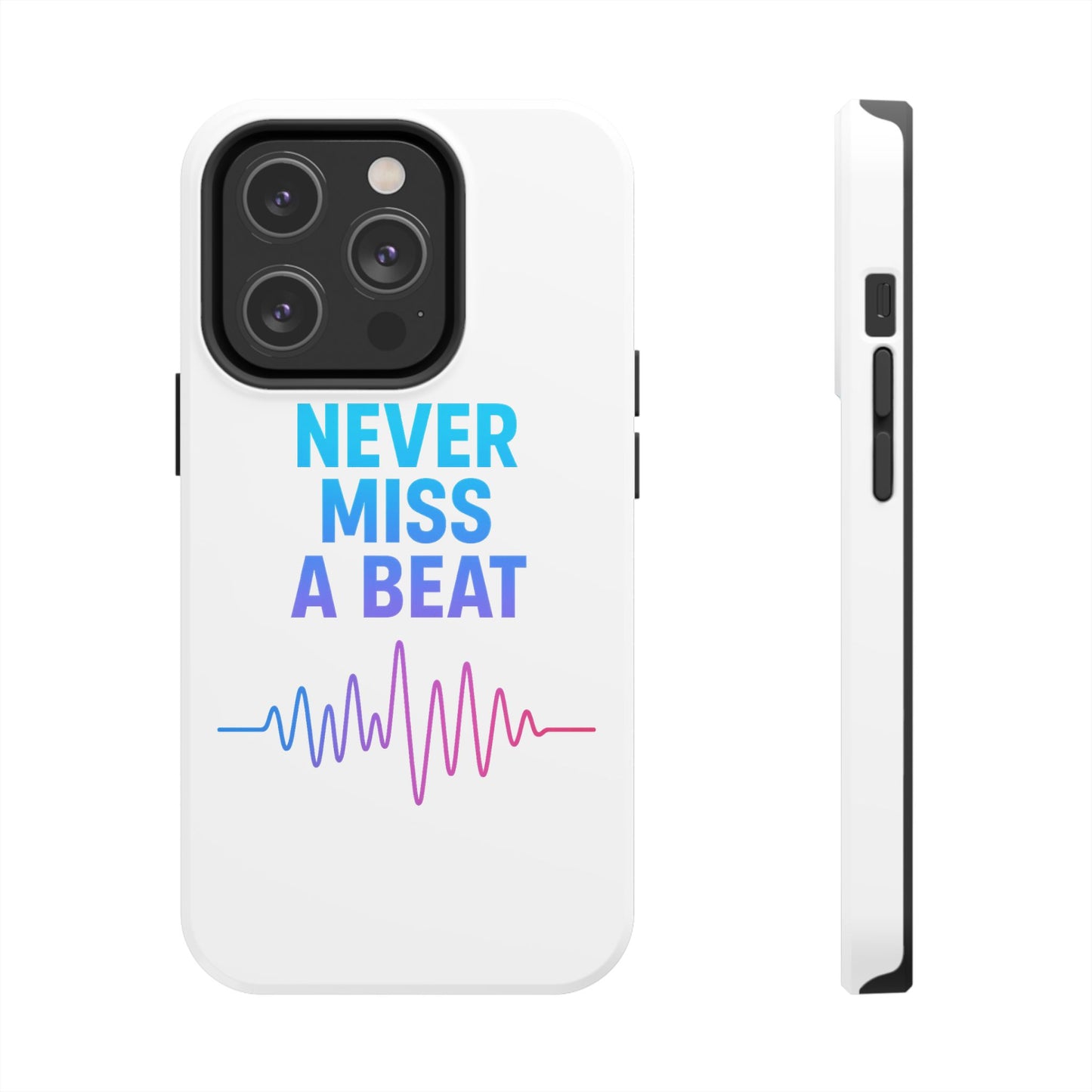 Durable Phone Cases with Motivational Design, Gifts for Music Lovers, Fitness Enthusiasts, and Trendsetters