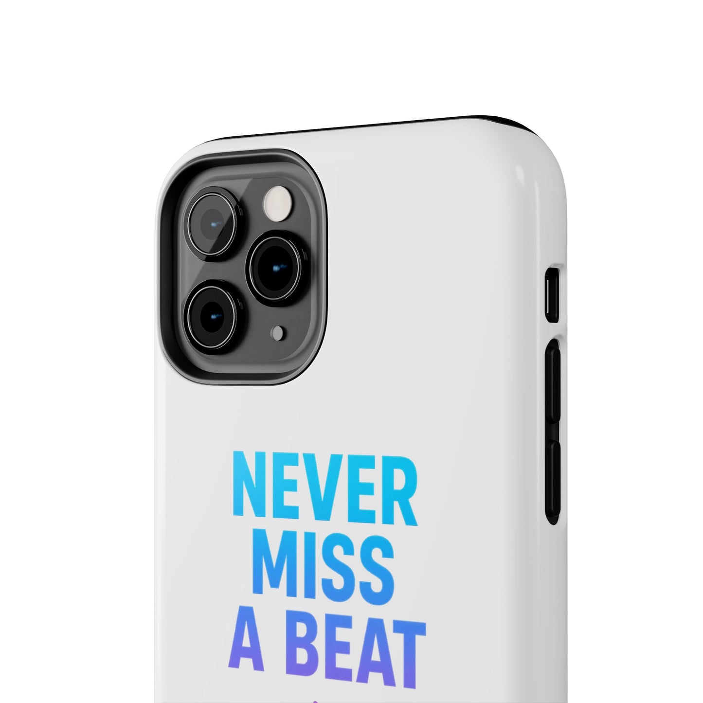 Durable Phone Cases with Motivational Design, Gifts for Music Lovers, Fitness Enthusiasts, and Trendsetters