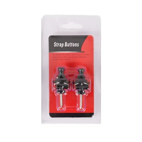 2 Piece/Set Guitar Strap Lock Straplock Straplok Button for all Acoustic Electric Bass Guitar Strap 3 Colors