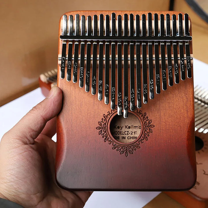 Wooden Kalimba — 17 or 21 Keys