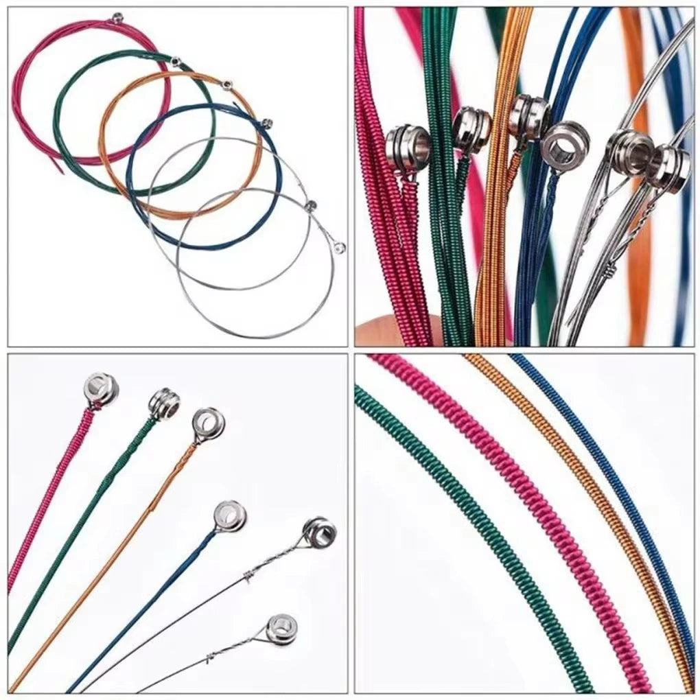 Miwayer Color-Coated Acoustic Guitar Strings