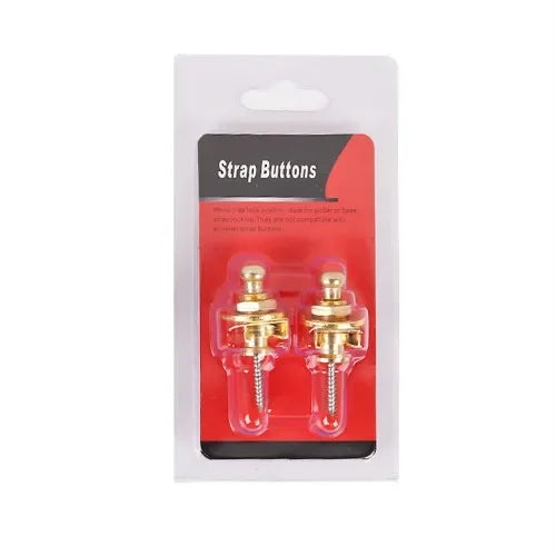 2 Piece/Set Guitar Strap Lock Straplock Straplok Button for all Acoustic Electric Bass Guitar Strap 3 Colors