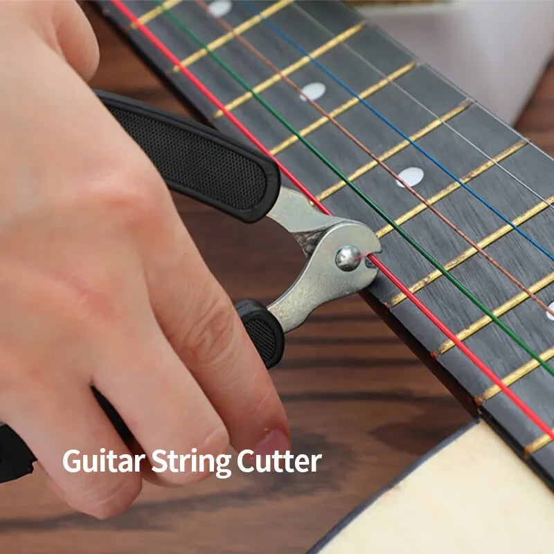 Wooden Guitar String Changing Tool Installation String Cutter Winding String Winding Three in One Pliers String Puller Bakelite