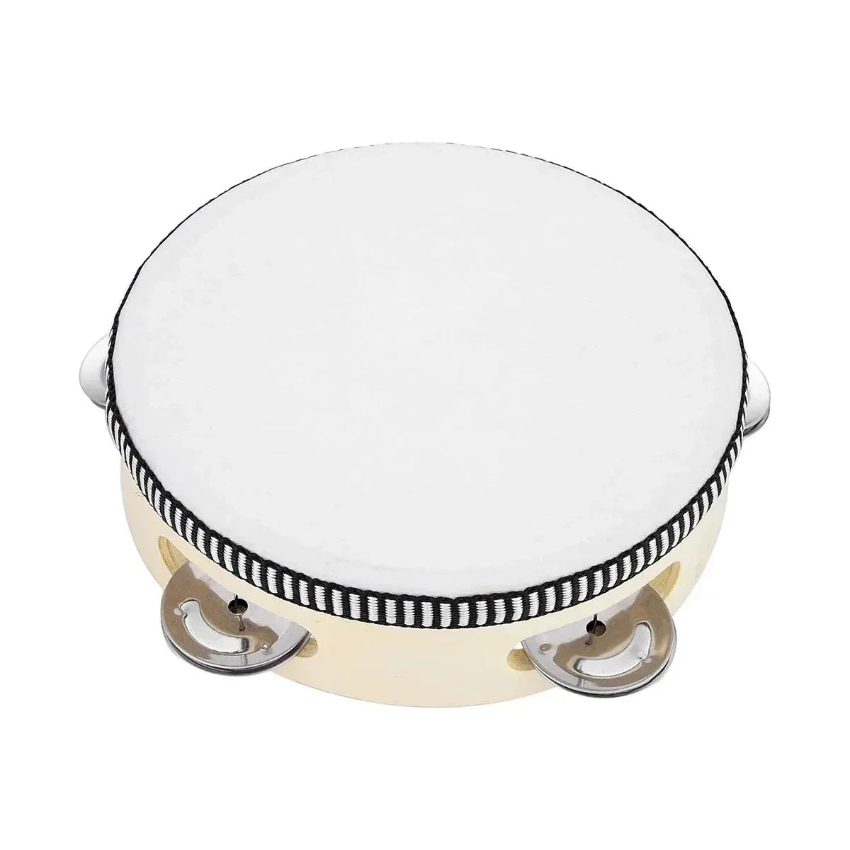 Wooden Handheld Tambourine