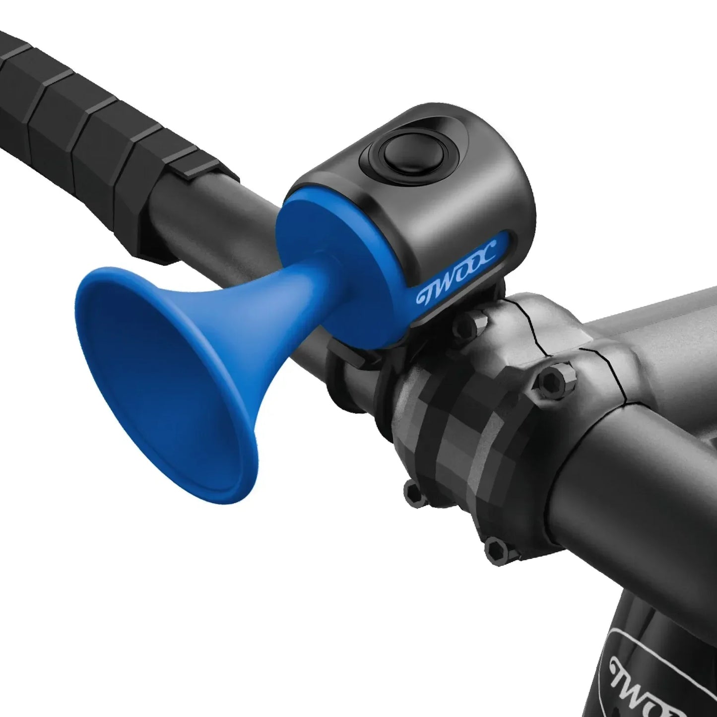 TWOOC Bicycle Electronic Horn Loud Warning Sound CR2032 Battery 120Db IPX4 Waterproof Suitable for Road and Mountain Bike.