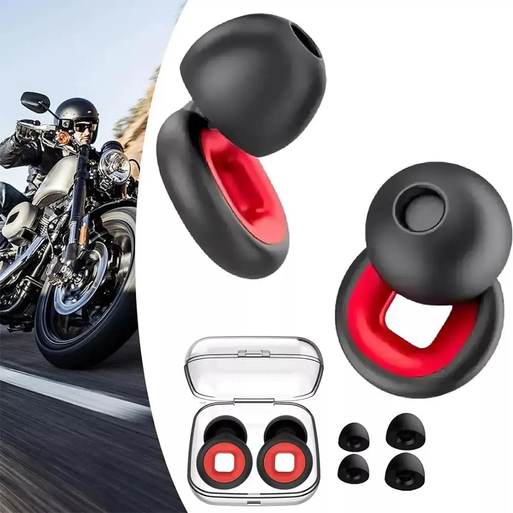 Motorcycle Noise Reduction Earplugs Anti-Noise Mute Earplugs Motorcycle Equipment Sleep Soundproof Earplugs