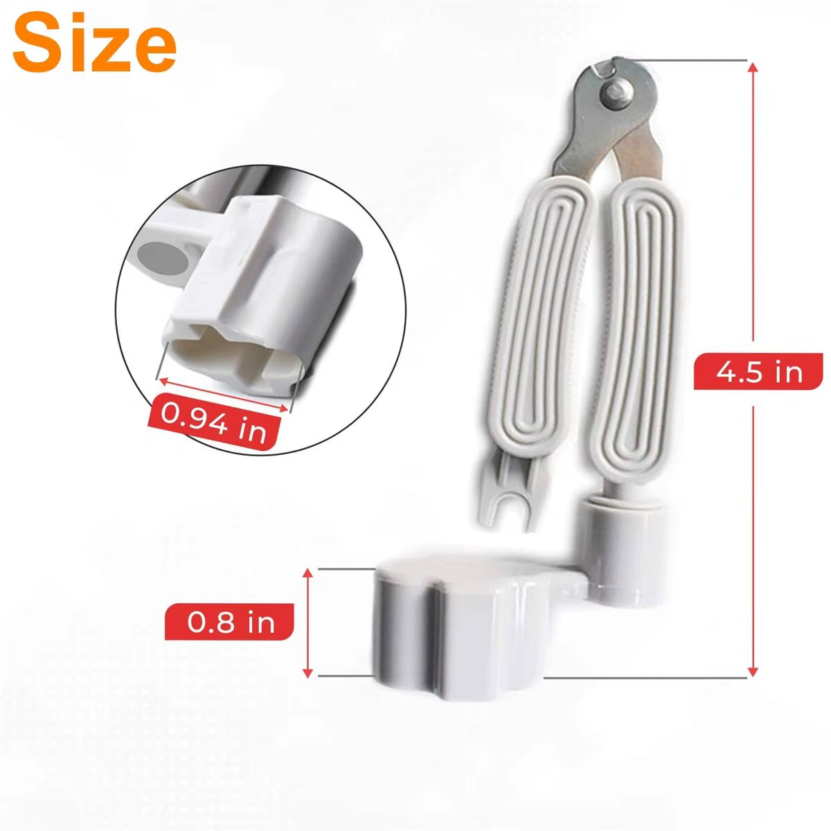 Guitar String Winder String Cutter Bridge Pin Puller 3 in 1String Peg Winder Guitar Repair Tool Black