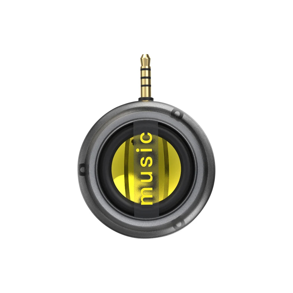 Portable Mini Speaker Universal 3.5Mm Plug in Jack Mini Sound Box Mobile Phone Speaker Amplifier External Wired Speakers.