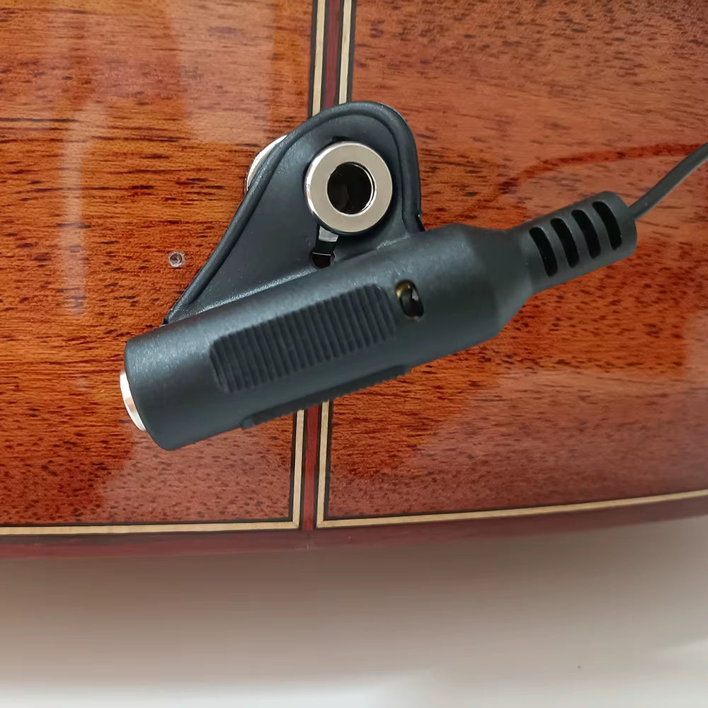 1Pcs Portable Guitar Pickup Professional Piezo Contact Microphone Pickup Easy to Install for Violin Ukulel Guitar Accessories