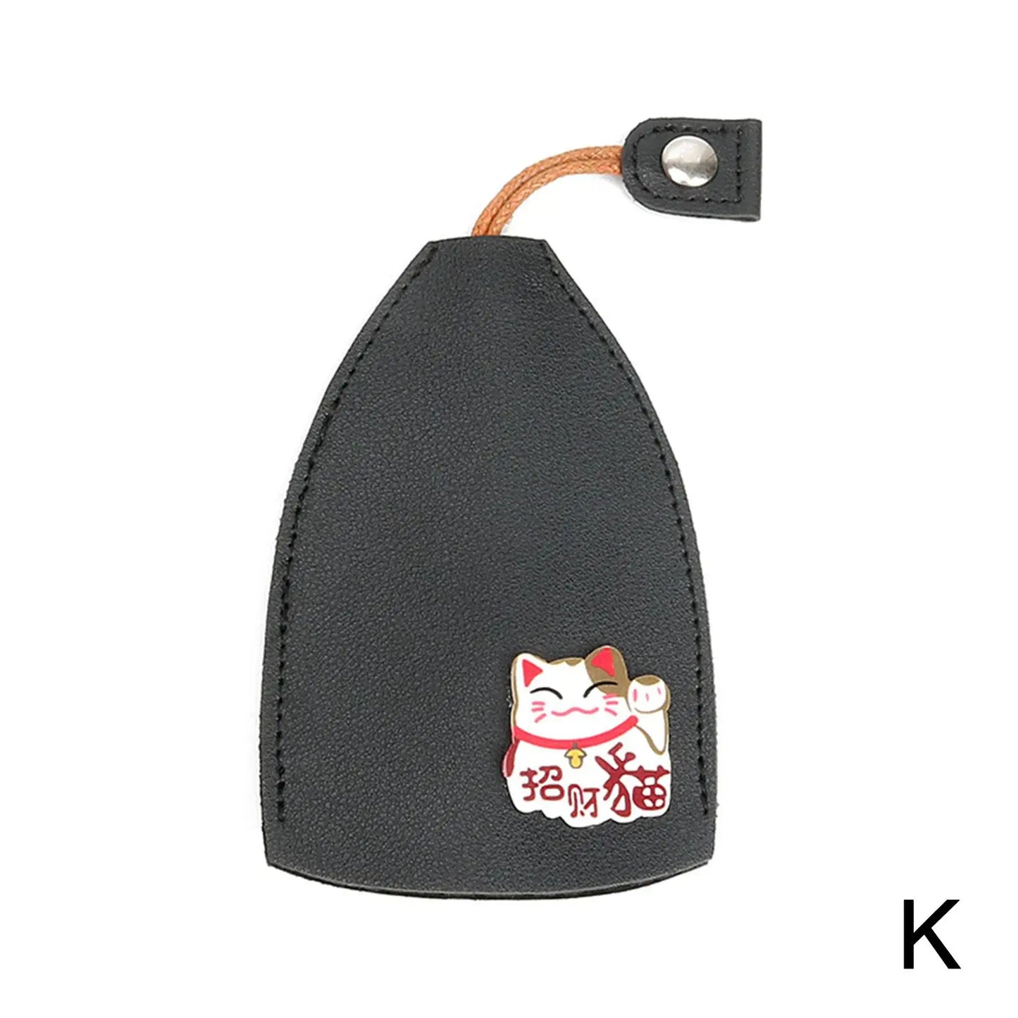 Cute Pull Out Key Case Cartoon Animals Rabbit Cat PU Leather Key Wallets Housekeepers Car Key Holder Case Leather Bag for Keys.